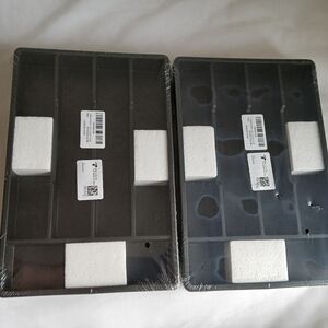 2 Black Silverware Drawer Organizer Tray Expandable for Kitchen Cutlery Utensil